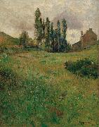 Dogs Running in a Meadow Paul Gauguin